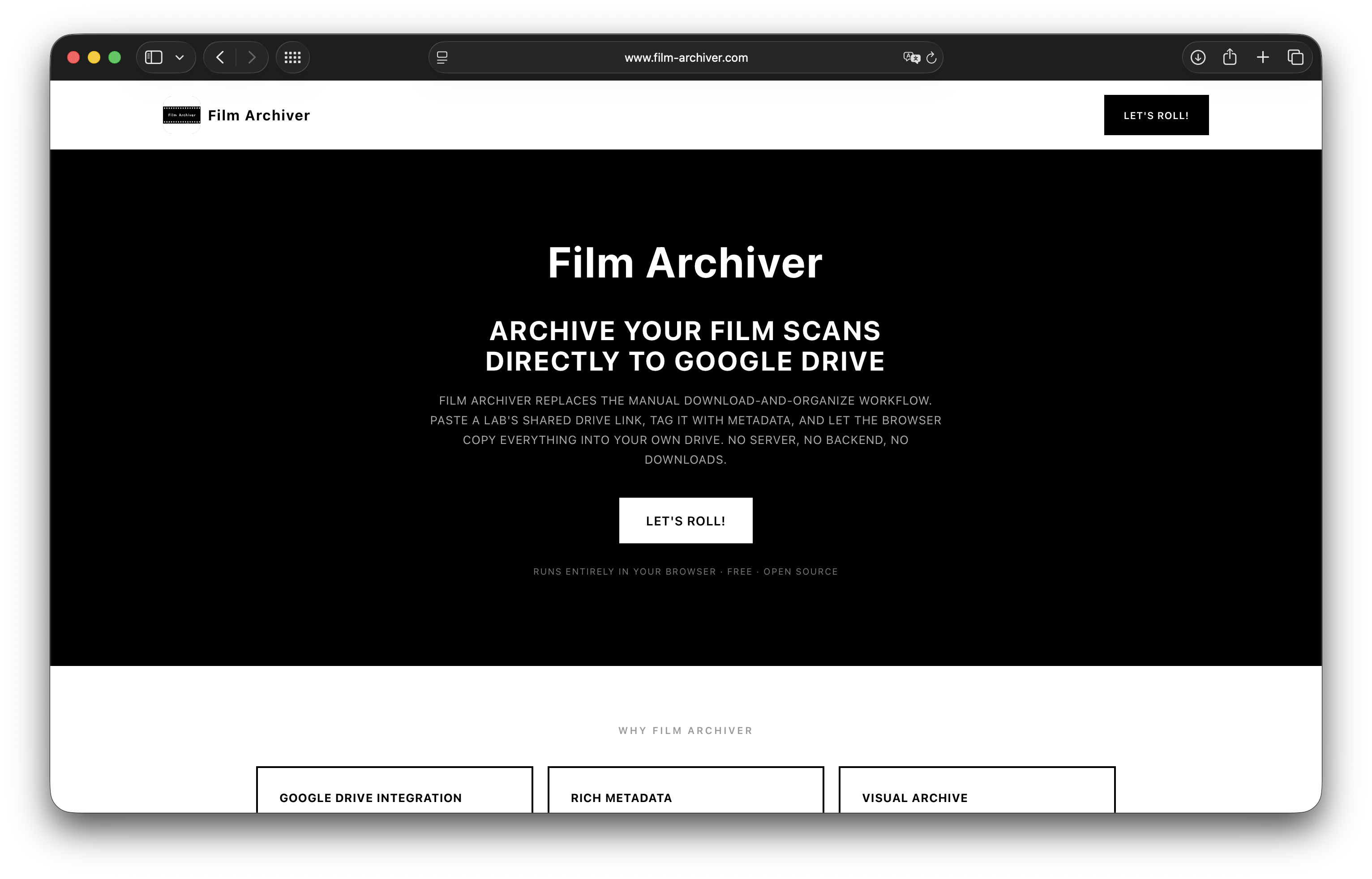 Film Archiver